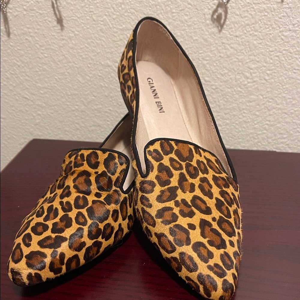 Gianni Bini Animal Print Women's Loafers